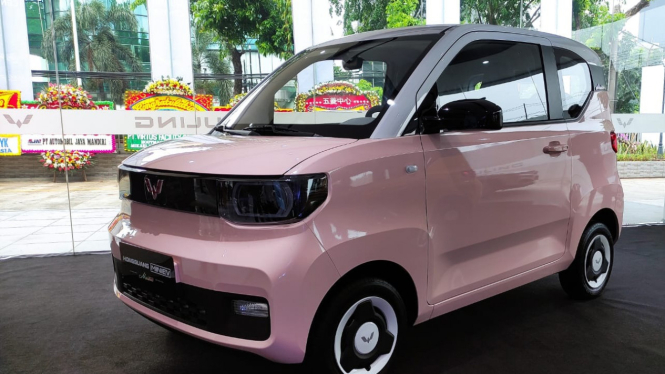 Wuling Hongguang Mini EV. Foto: VIVA/Farhan Nurhuda.