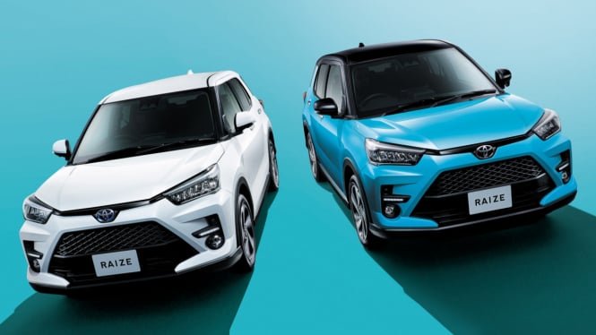Toyota Raize dan Daihatsu Rocky Hybrid meluncur