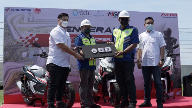 Honda ADV Jadi Motor Sirkuit Mandalika