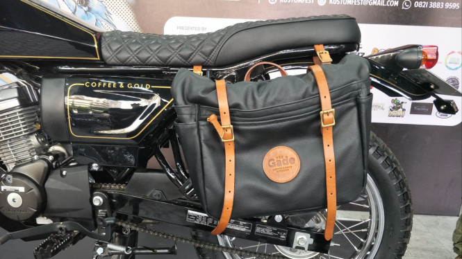 Motor kustom Honda Verza Pegadian dan Kustomfest