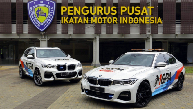 BMW jadi mobil safety car Mandalika Grand Prix Association.