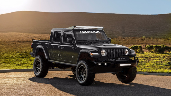 Hennessy Maximus berbasis Jeep Gladiator.