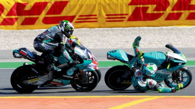 Darryn Binder Pelaku Tabrak Lari di Moto3