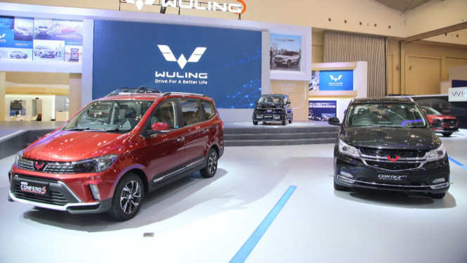 Mobil Wuling di GIIAS 2021