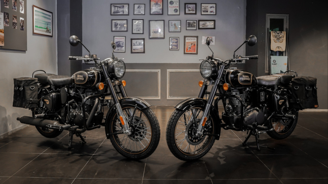 Royal Enfield Classic 500 Tribute Black Limited Edition