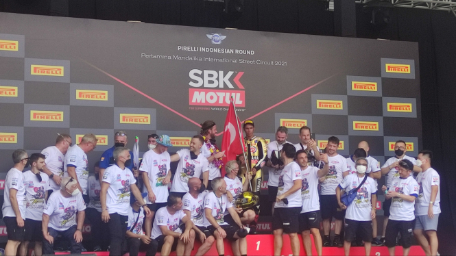 Toprak Juara di Mandalika.