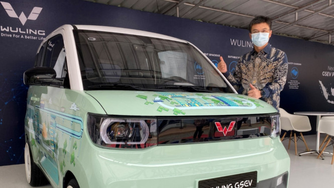 Mobil listrik Wuling GSEV di IEMS