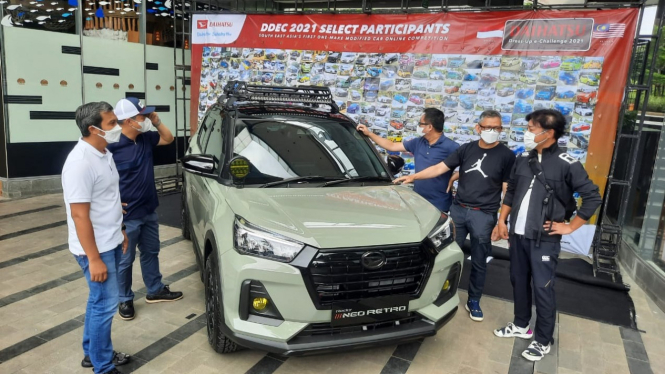 Ilustrasi kompetisi modifikasi Daihatsu