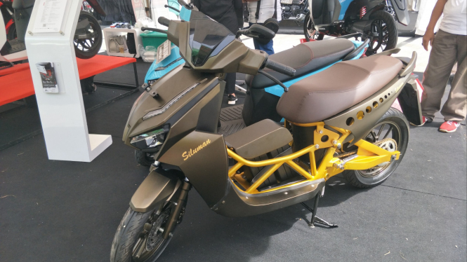 Modifikasi motor listrik Gesits