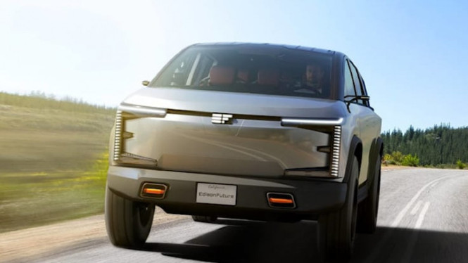 Mobil listrik EF1-T pickup asal China