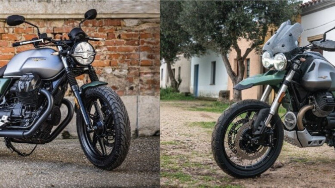 2 Motor Moto Guzzi edisi Ulang Tahun ke-100