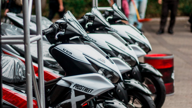 Tiga Unit Yamaha All New Aerox 155 Livery