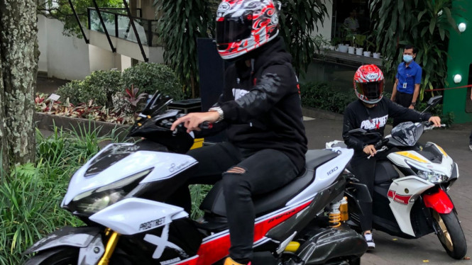 Tiga Unit Yamaha All New Aerox 155 Livery