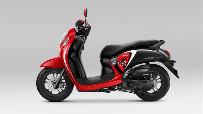 Honda Scoopy warna baru