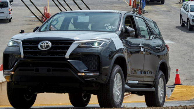 Ekspor mobil Toyota Januari-November 2021