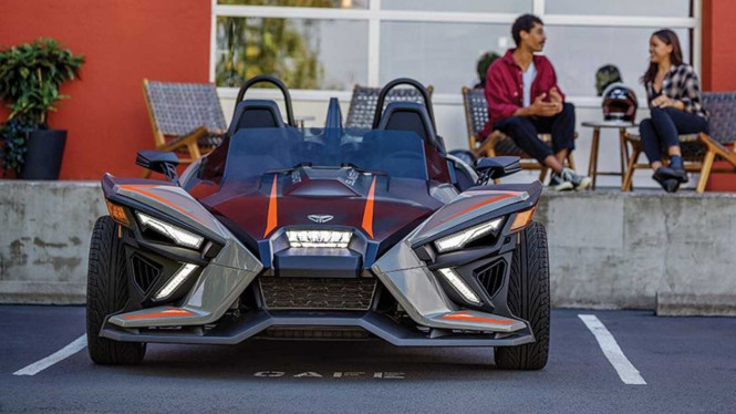 Polaris Slingsot, mobil roda tiga incaran orang kaya