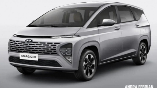 Hyundai Stargazer desain digital karya warganet