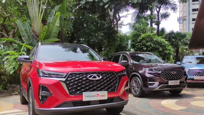 Chery Tiggo Meluncur di Jakarta, Januari 2022.