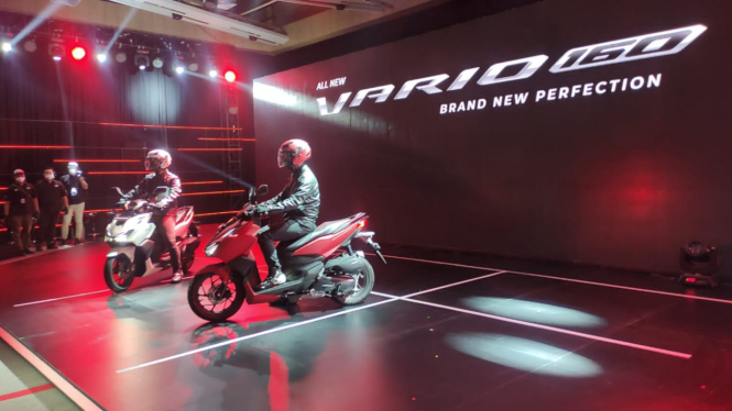 Honda Vario 160 meluncur di Indonesia