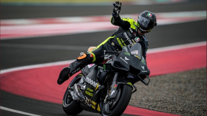 Luca Marini di Sirkuit Mandalika. Foto: Mooney VR46.