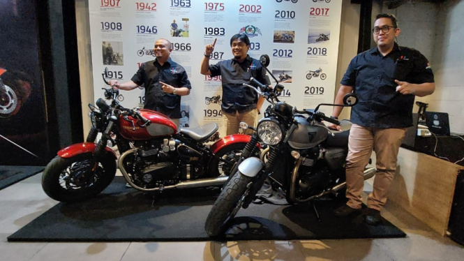 Peluncuran motor terbaru Triumph