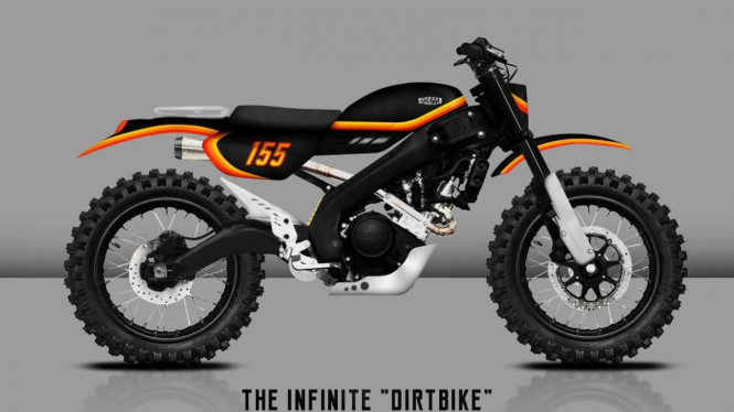 Motor custom Yamaha XSR 155