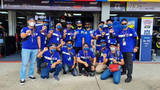 Paddock tim Yamaha VR46 Mastercamp