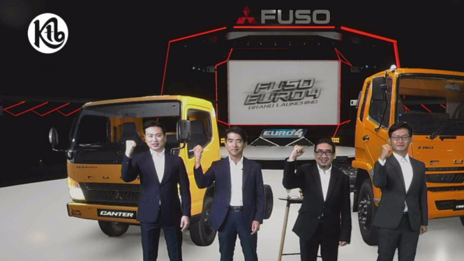 Truk Mitsubishi Fuso Euro 4 hadir di RI