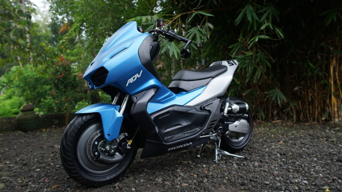 Modifikasi Honda ADV 150 di Honda Dream Ride Project