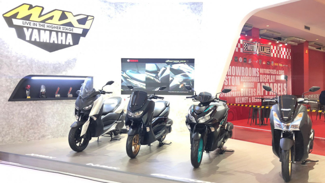 Booth Yamaha di IIMS 2022