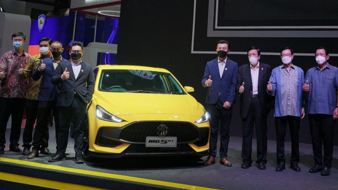 Booth MG Motor di IIMS