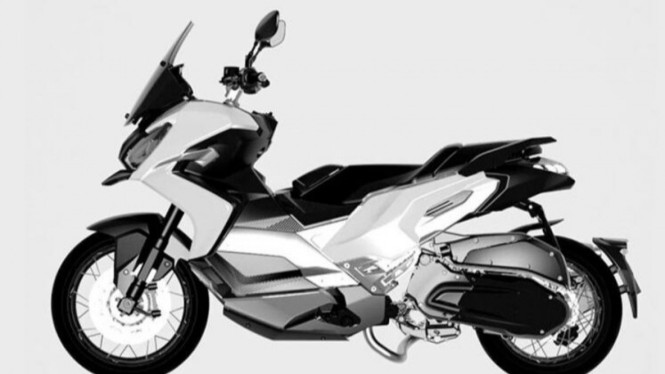 Motor Peugeot penantang Honda ADV