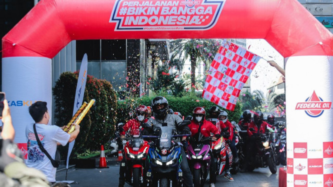 PERJALANAN BIKIN BANGGA INDONESIA, KOLABORASI FEDERAL OIL