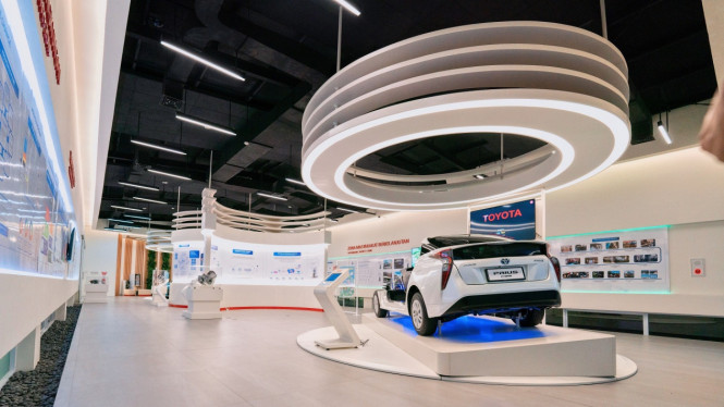 Fasilitas pengembangan mobil listrik Toyota