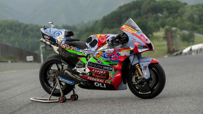 Motor pembalap Gresini Racing, Enea Bastianini