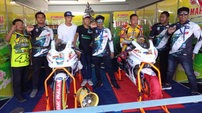 Siswa SMK Ikut Balap Motor Yamaha Sunday Race