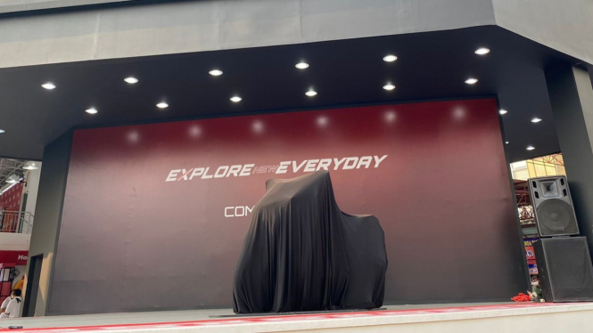 All New Honda ADV 160 mejeng di PRJ Kemayoran
