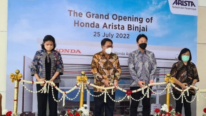 Diler mobil Honda Arista Binjai
