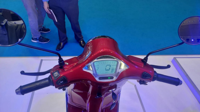 Speedometer skuter listrik Electro atau EL02 dari MAB