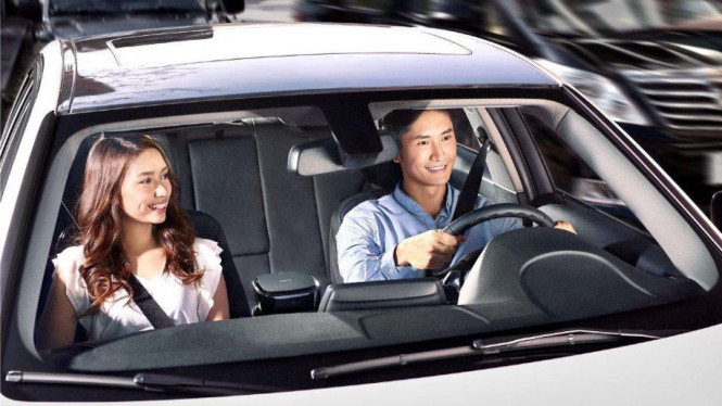 Di dalam mobil dengan Purifier Philips
