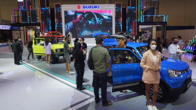 Booth Suzuki di GIIAS 2022