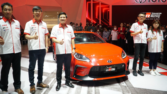 All New Toyota GR86 meluncur di GIIAS 2022