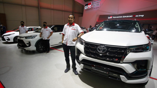 Deretan mobil Toyota Gazoo Racing di GIIAS 2022