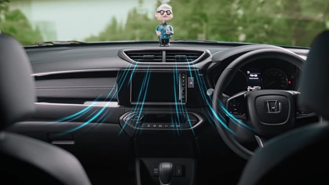 Ilustrasi AC di Honda BR-V baru