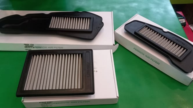 Filter udara Ferrox Suzuki Baleno baru