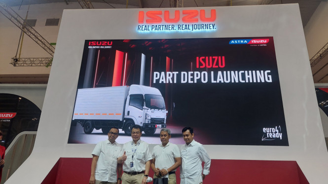Isuzu Resmikan Part Depo di GIIAS 2022