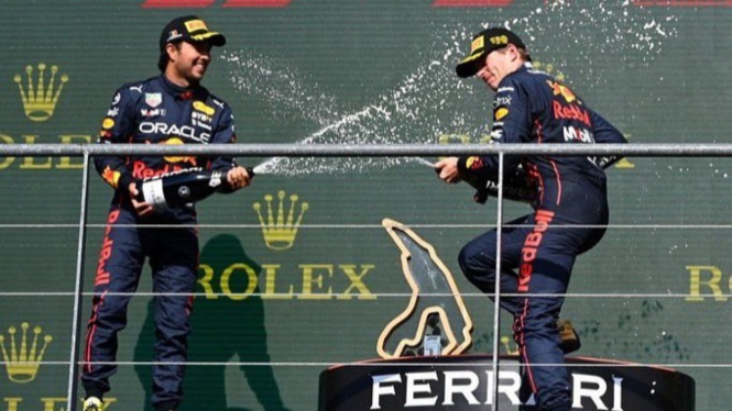 Pembalap Tim Red Bull Racing Borong Podium F1 Belgia