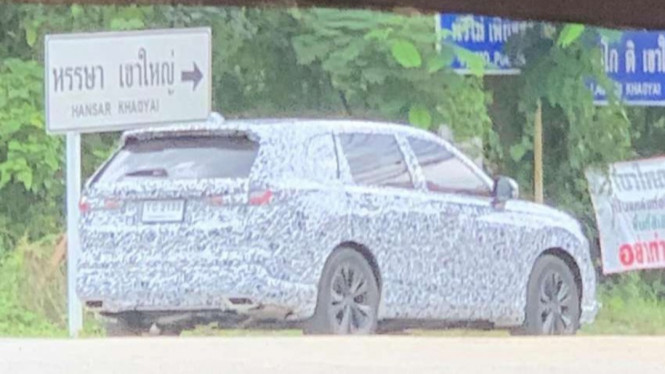 Honda CR-V baru tertangkap kamera sedang uji coba di Thailand