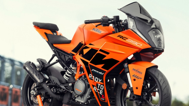 KTM RC390 edisi MotoGP