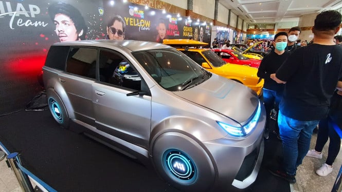 Modifikasi mobil artis di IMX 2022